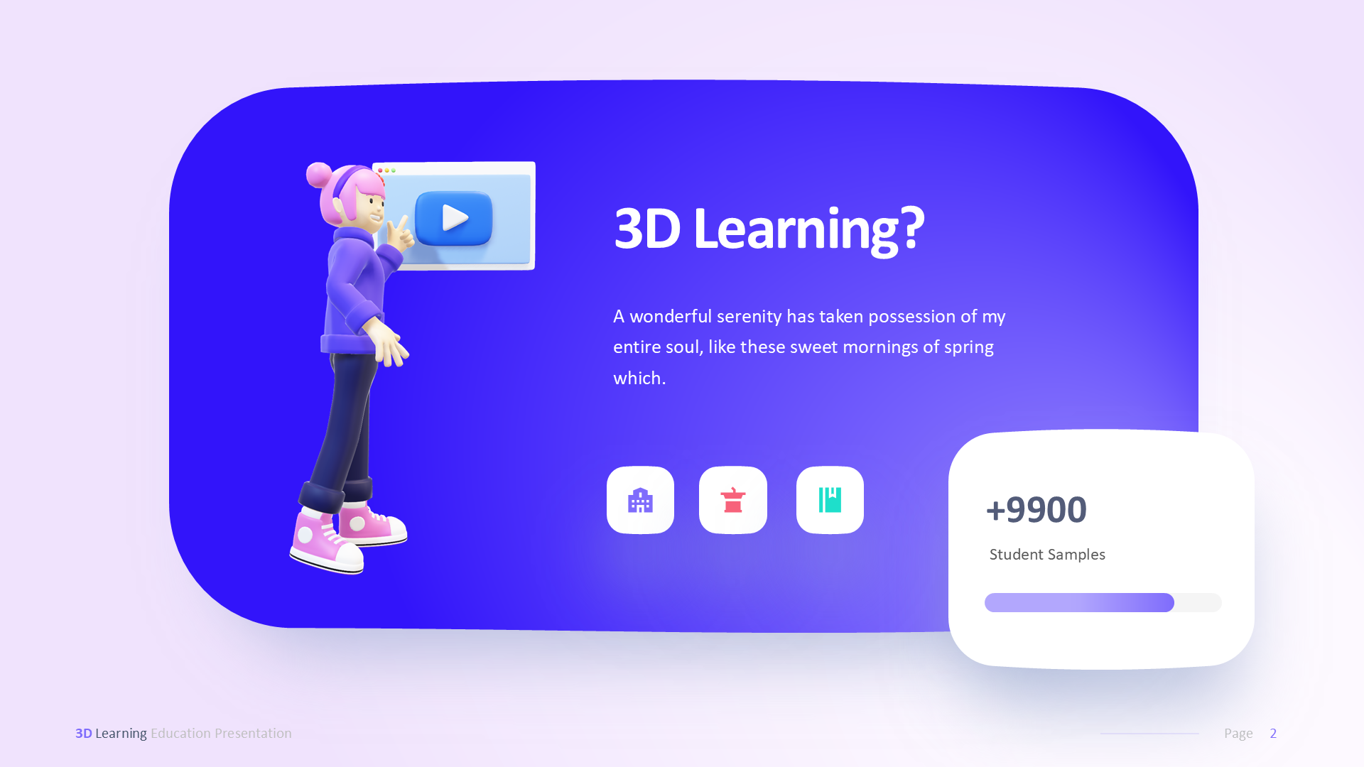 3D Learning Light slide 2